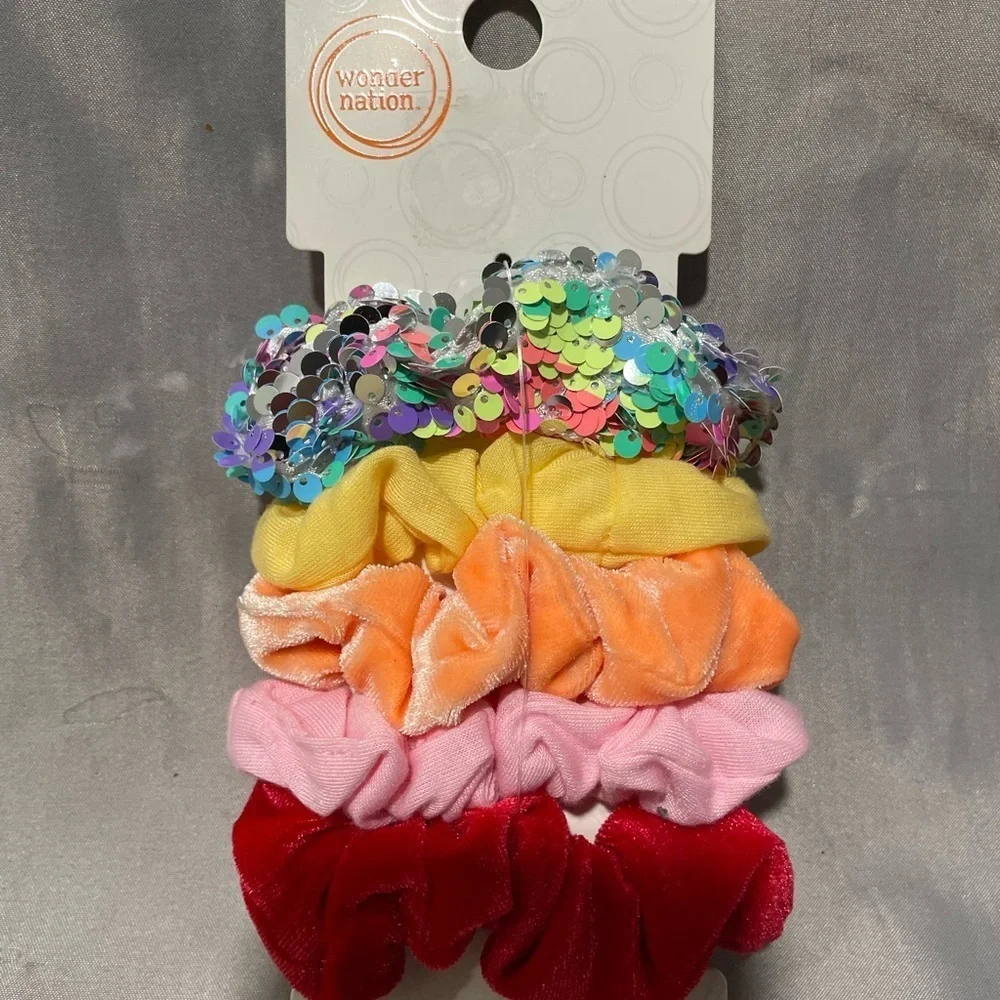 Wonder Nation Vibrant Hair Accessories Set for Kids
